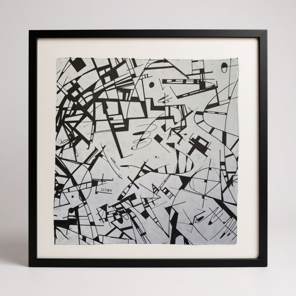 Tirage d'Art SEYMR® sur Soie